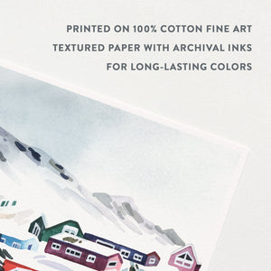 Greenland Art Print