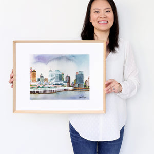 Vancouver, Canada Art Print