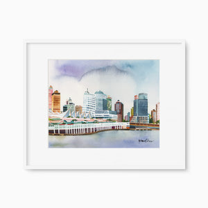 Vancouver, Canada Art Print