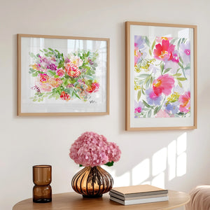Peony Dance Art Print