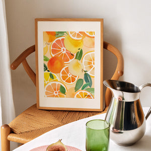 Oranges Art Print