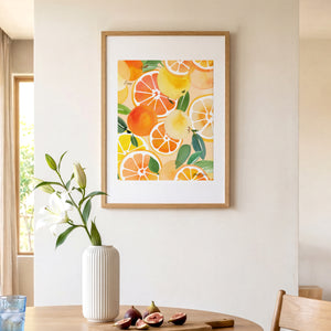 Oranges Art Print