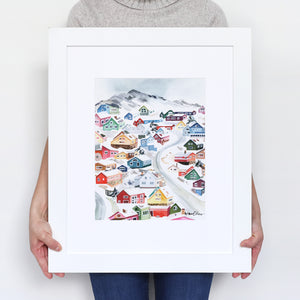 Greenland Art Print