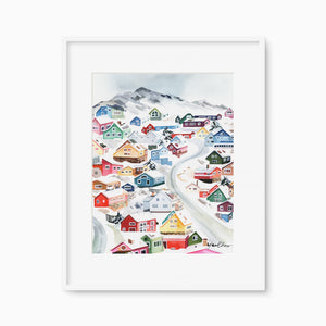 Greenland Art Print