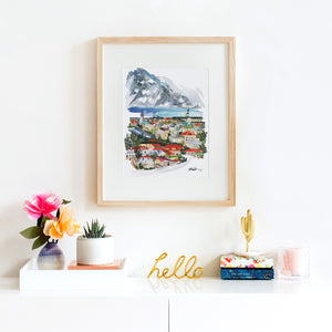 Reykjavik, Iceland Art Print