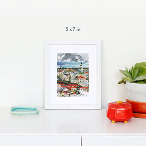 Reykjavik, Iceland Art Print