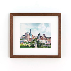 Austin, Texas Art Print