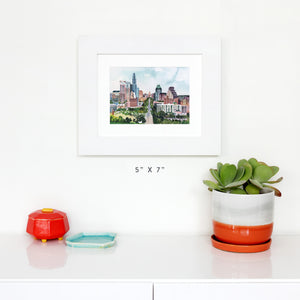 Austin, Texas Art Print