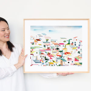 Casares, Spain No. 3 Art Print