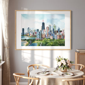 Chicago, Illinois Art Print