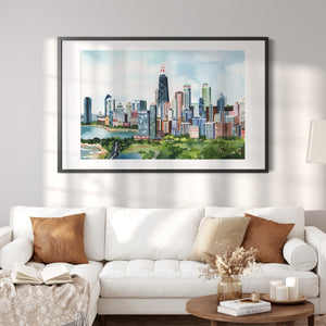 Chicago, Illinois Art Print