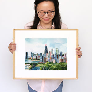 Chicago, Illinois Art Print