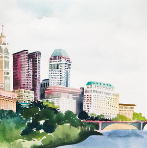 Columbus, Ohio Art Print