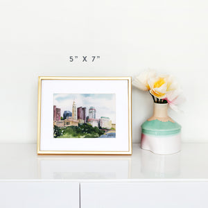 Columbus, Ohio Art Print