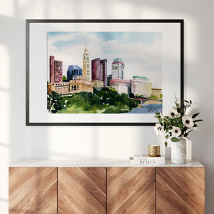 Columbus, Ohio Art Print
