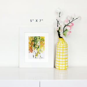 Autumn Birch Art Print