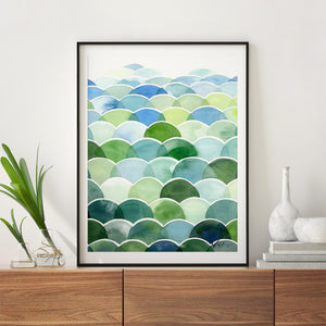 Field and Sky Art Print