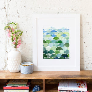 Field and Sky Art Print
