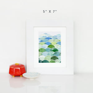 Field and Sky Art Print