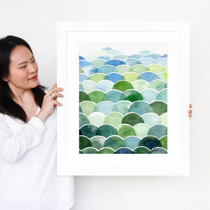 Field and Sky Art Print