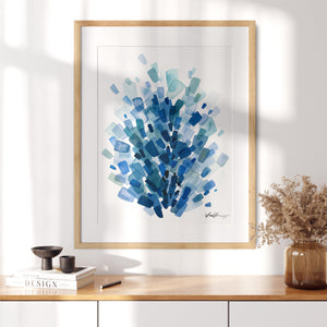 Gems Soaring Art Print