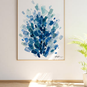 Gems Soaring Art Print