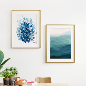 Gems Soaring Art Print