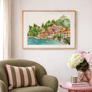 Lake Como, Italy Art Print