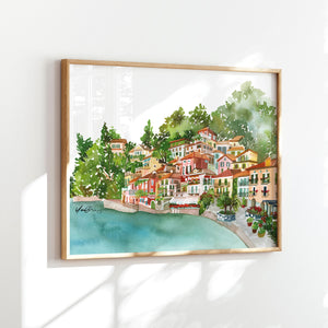 Lake Como, Italy Art Print