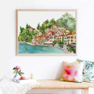 Lake Como, Italy Art Print
