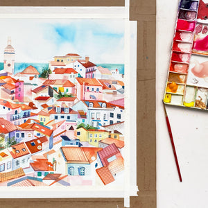 Lisbon, Portugal Art Print