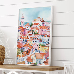 Lisbon, Portugal Art Print
