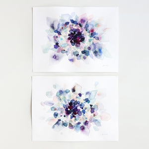 Nebula in Violet Art Print