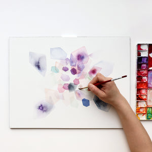 Nebula in Violet Art Print