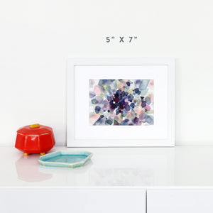 Nebula in Violet Art Print