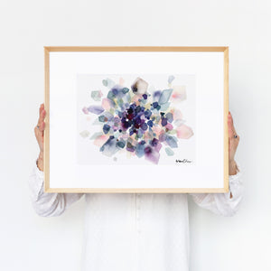 Nebula in Violet Art Print