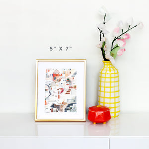 Oia, Greece Art Print