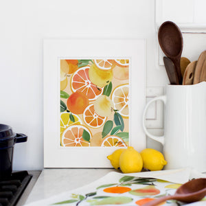 Oranges Art Print