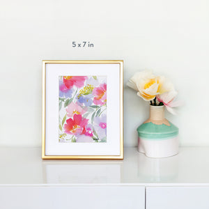 Peony Dance Art Print