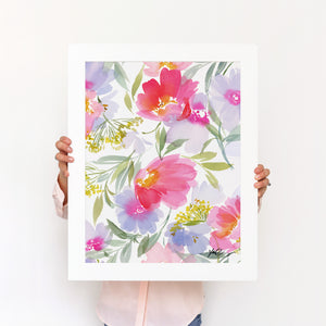 Peony Dance Art Print