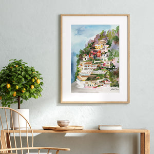 Positano, Italy Art Print