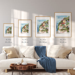 Positano, Italy Art Print