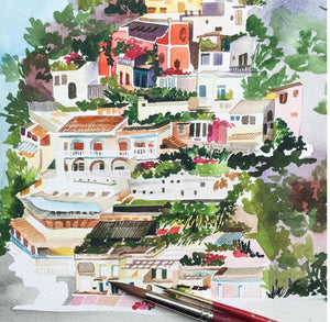 Positano, Italy Art Print