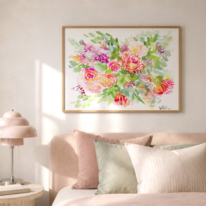 Proteas Dance Art Print