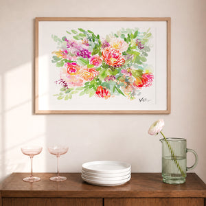 Proteas Dance Art Print