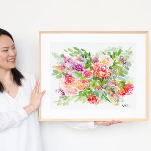 Proteas Dance Art Print