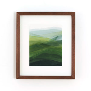 Rolling Hills No. 2 Art Print