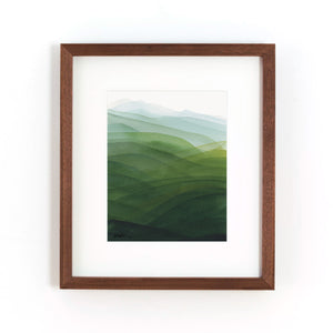 Rolling Hills No. 3 Art Print