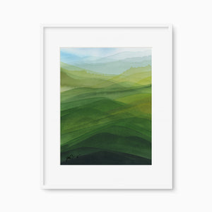 Rolling Hills No. 4 Art Print