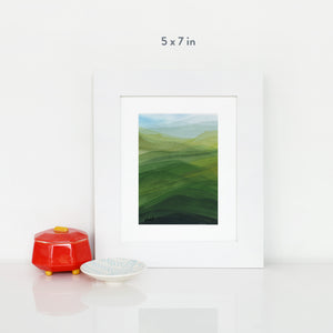 Rolling Hills No. 4 Art Print